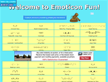 Tablet Screenshot of emoticonfun.org